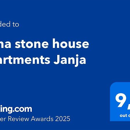 Boljun Rona Stone House Apartments Janja מראה חיצוני תמונה